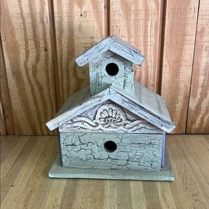 Rustic Wooden Birdhouse